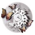 Orologio da parete con farfalle Mariposa Arti & Mestieri