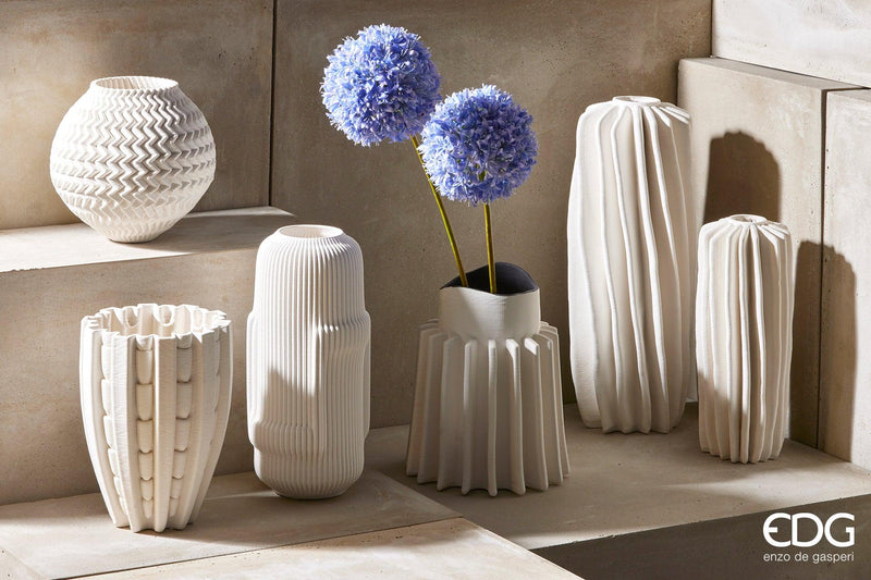 Vaso 3D Geometrie ceramica-porcellana EDG Enzo De Gasperi
