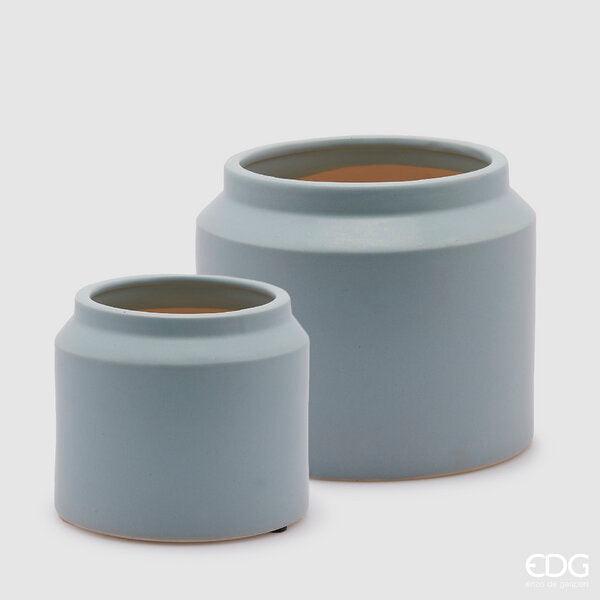 Vaso cachepot Class ceramica Waterproof EDG Enzo De Gasperi