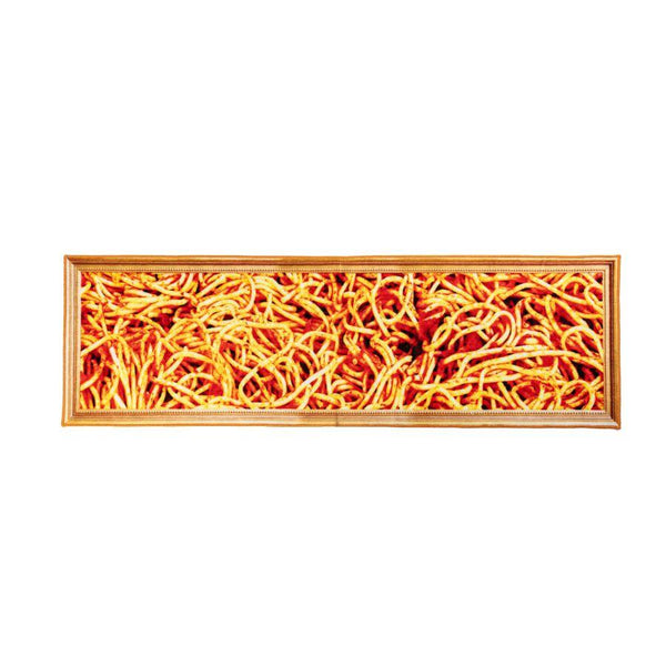 Seletti Tappeto Spaghetti cucina Toiletpaper Home  200x60 cm.