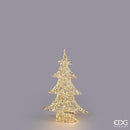 EDG Enzo De Gasperi | Albero Stripes con Microled in Metallo H 58 cm / H 78 cm / H 98 cm