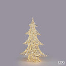 EDG Enzo De Gasperi | Albero Stripes con Microled in Metallo H 58 cm / H 78 cm / H 98 cm