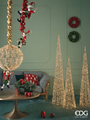 EDG Enzo De Gasperi | Albero Stripes con Microled in Metallo H 58 cm / H 78 cm / H 98 cm