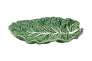 Bordallo - Pinheiro Ciotola grande Foglia in ceramica 37 cm.| Couve - Verde