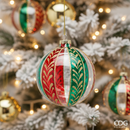 Enzo De Gasperi Palla Spicchi in Vetro Natale 2025