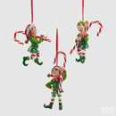 Enzo De Gasperi Decoro Elfo Cuoco con Candycane Natale 2025