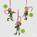 Enzo De Gasperi Decoro Elfo Cuoco con Candycane Natale 2025
