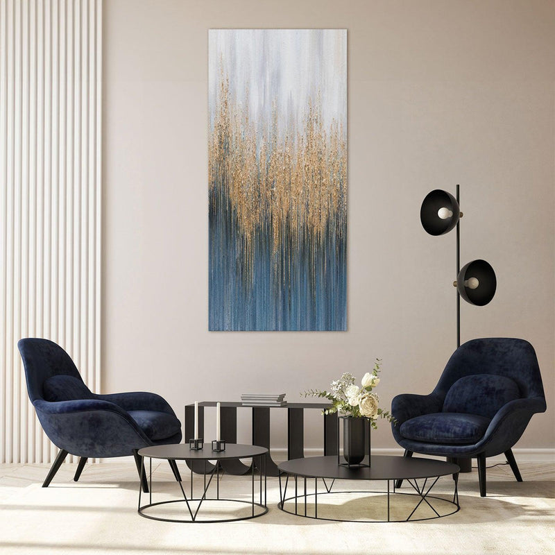 Quadro "High Blue Art" DIPINTO A MANO By Agave