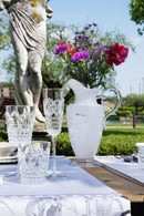 Set 4 Flute + Secchiello Champagne trasparente Baroque&Rock Baci Milano