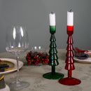 WD Lifestyle | Portacandela in vetro borosilicato Samarcanda Line Natale 2025