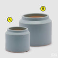 Vaso cachepot Class ceramica Waterproof EDG Enzo De Gasperi