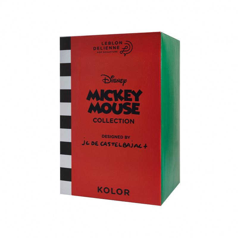 Scultura Pop Mickey Kolor By Jean-Charles de Castelbajac H 30 cm. Leblon Delienne