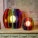 Vesta | Lampada Iride Grande – Design luminoso iridescente