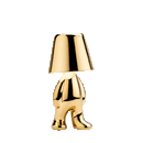 Lampada da Tavolo Ricaricabile con sensore Touch  Golden Brothers - Qeeboo