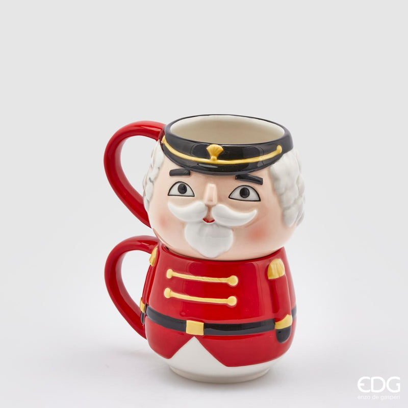 Enzo De Gasperi Set 2 pz Tazze Impilabili con Personaggi Natalizi