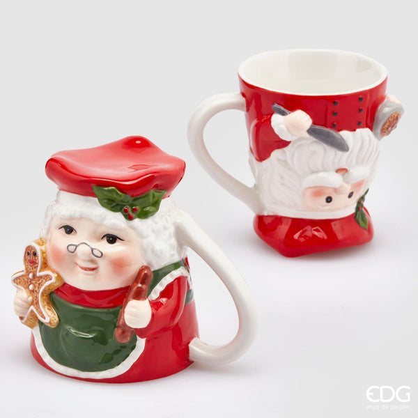 Enzo De Gasperi Tazza in Ceramica Natalizia Natale 🎄 2024