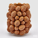 Enzo De Gasperi Vaso Chakra con Pigne in Ceramica