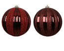 Kaemingk | Set 2 pz. Palline Natalizie Glitterate