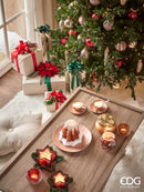 EDG Enzo De Gasperi | Portacandela testa di tulipano in vetro Natale 2025