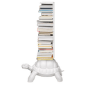 Libreria in polietilene Turtle Carry bianca QEEBOO