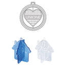 Vesta Kit 3 Decorazioni Natalizie in cristallo acrilico