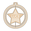 Vesta Kit 3 Decorazioni Natalizie in cristallo acrilico