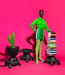 Libreria in polietilene Turtle Carry bianca QEEBOO