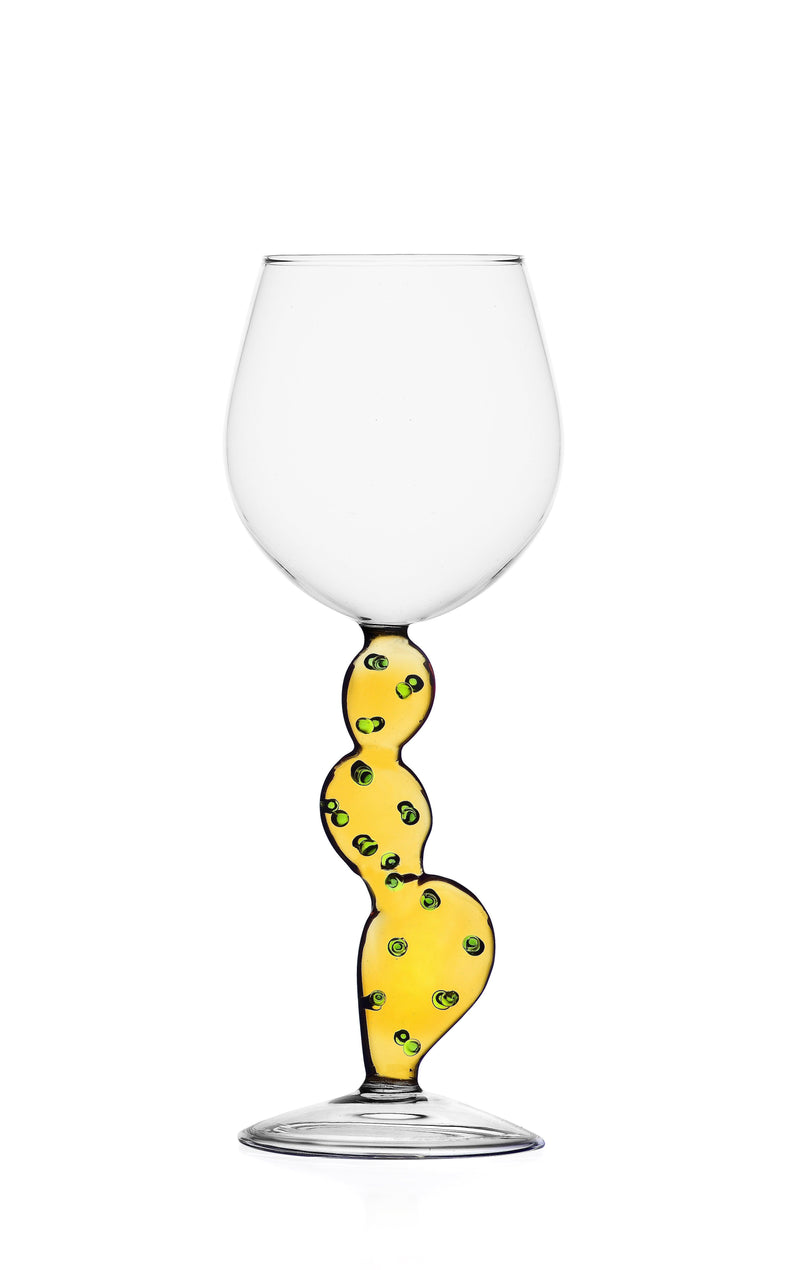 Ichendorf Milano Calice in vetro Borosilicato con Cactus Desert Plant