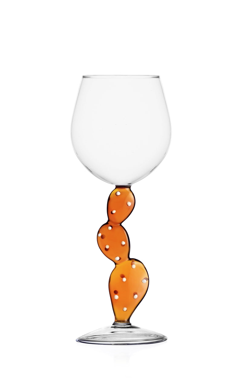Ichendorf Milano Calice in vetro Borosilicato con Cactus Desert Plant