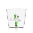 Ichendorf Milano | Bicchiere con Pesce in vetro Borosilicato Marine Garden