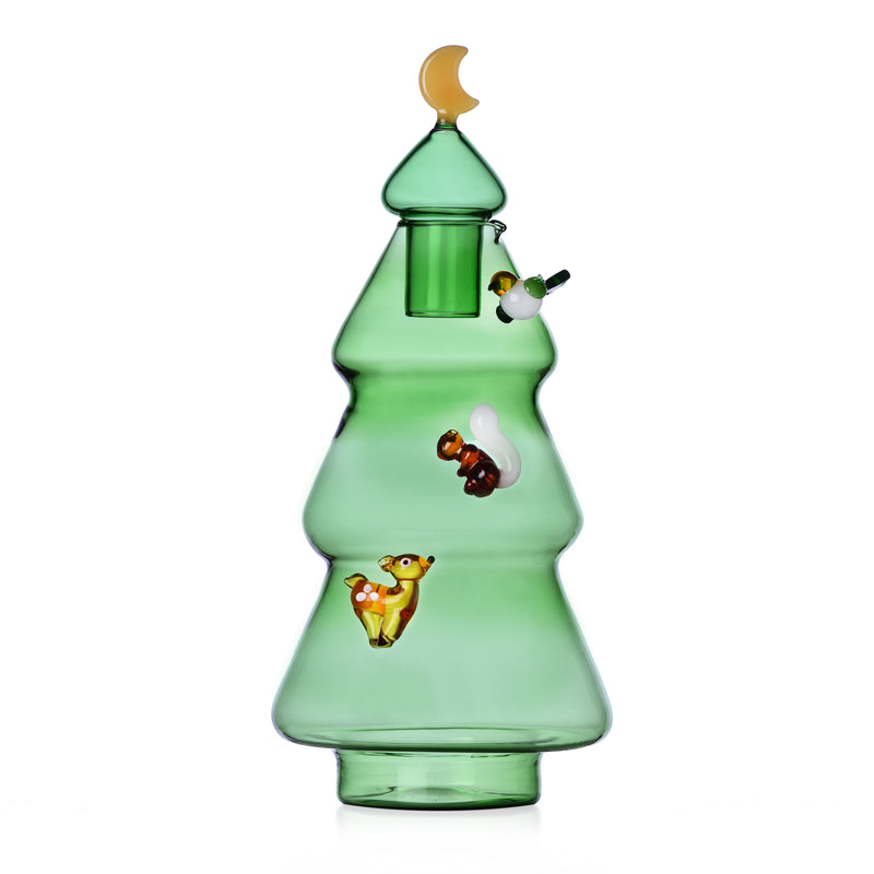 Ichendorf Brocca Albero in vetro borosilicato Christmas Wooland Tales 🎄 Natale 2024 fatto a mano