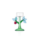 Ichendorf Portacandela - Tealight in vetro Melo Natale 2025 Red Apple fatto a Mano