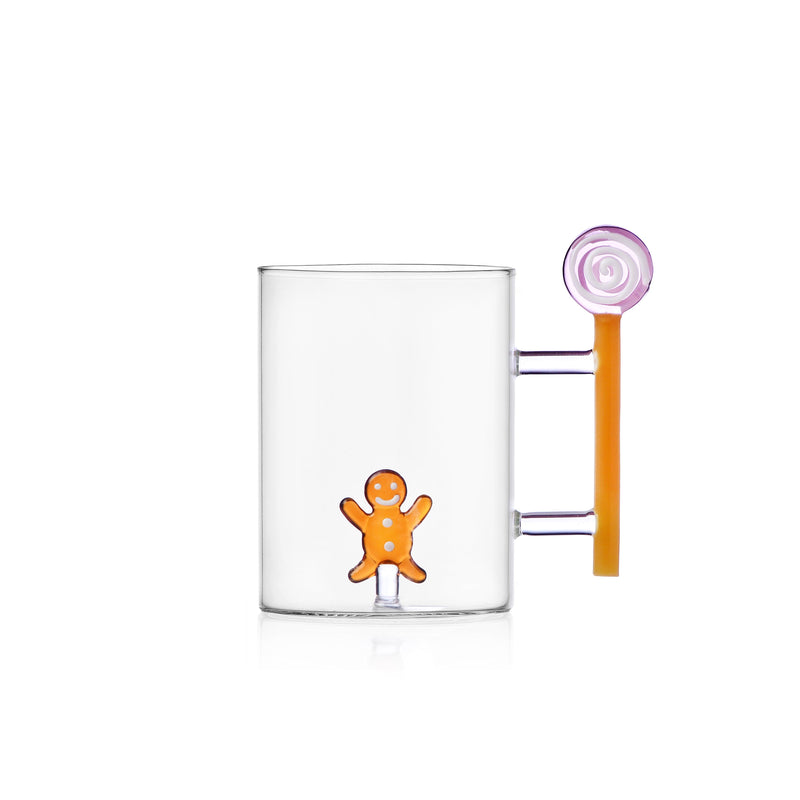 Ichendorf Milano | Tazza vetro - Pan di Zenzero Natale 2025 - Sweet & Candy