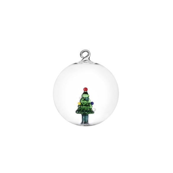 Ichendorf Milano | Palla in vetro borosilicato Natale 2025 "Christmas Tales"