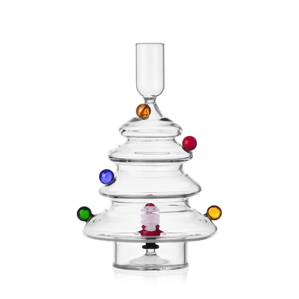 Ichendorf Milano | Candeliere Natalizio in vetro borosilicato Natale 2025 "Christmas Tales"