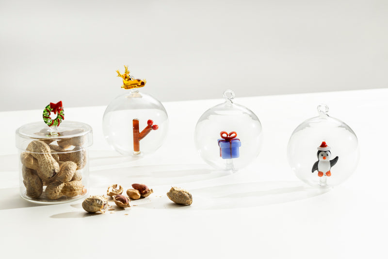 Ichendorf Milano | Palla in vetro borosilicato Natale 2025 "Christmas Tales"