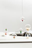Ichendorf Milano | Clessidra Natalizia con decoro in vetro Natale 2025 "Christmas Tales"