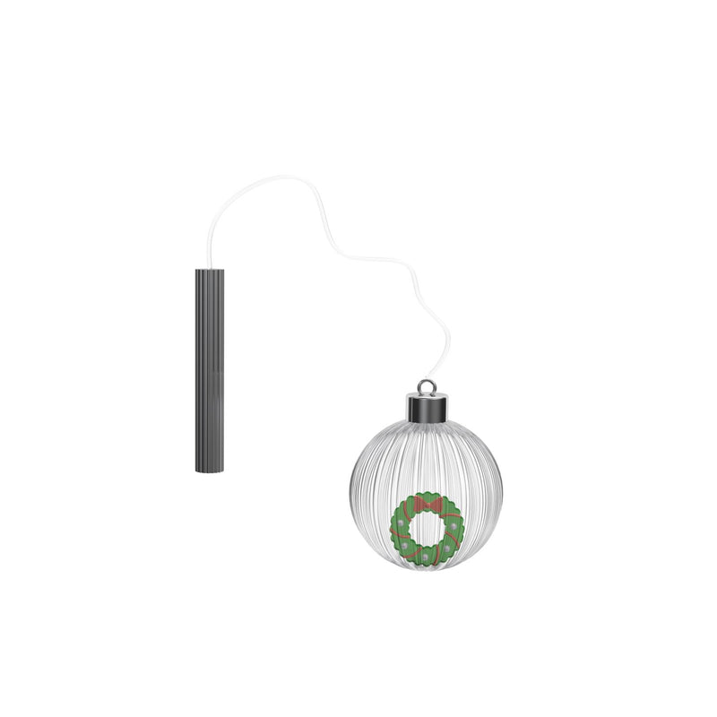Ichendorf Milano | Palla in vetro borosilicato Natale 2025 "Christmas Tales"