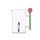 Ichendorf Milano | Brocca Natalizia in vetro decorata Natale 2025 "Schiaccianoci"