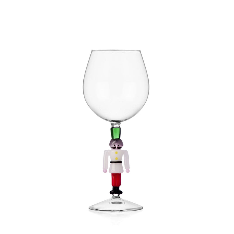 Ichendorf Milano | Calice con soldatino in vetro borosilicato Natale 2025 "Schiaccianoci"