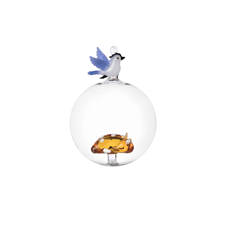 Ichendorf Milano | Palla in vetro Natale 2025 WOODLAND TALES