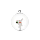 Ichendorf Milano | Palla di Natale con Decoro in Vetro Borosilicato 🎄 Christmas Tales & Woodland Tales
