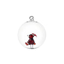 Ichendorf Milano | Palla di Natale con Decoro in Vetro Borosilicato 🎄 Christmas Tales & Woodland Tales