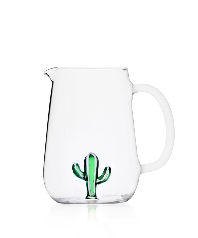 Brocca Cactus in Vetro Borosilicato Desert Plant Ichendorf Milano