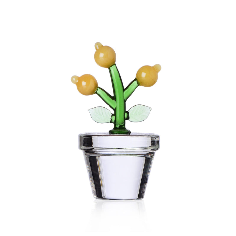 Fermacarte in vetro Borosilicato Fruits and Flowers Ichendorf Milano