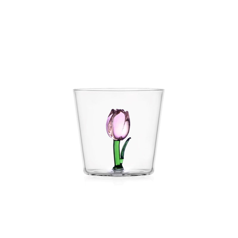Ichendorf Milano | Bicchiere "Botanica" in vetro borosilicato By Alessandra Baldereschi