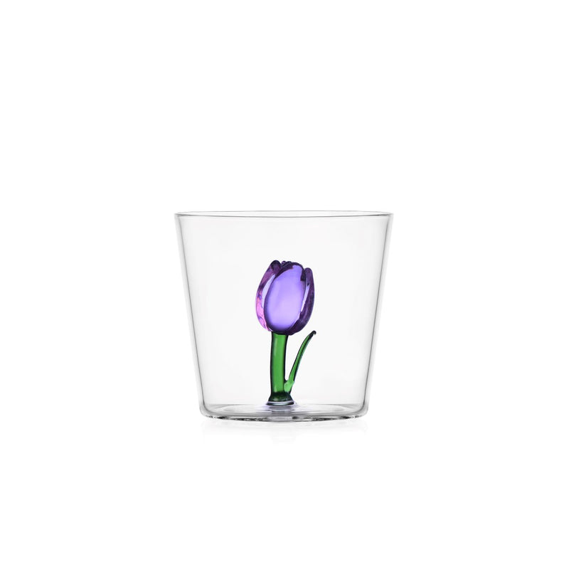 Ichendorf Milano | Bicchiere "Botanica" in vetro borosilicato By Alessandra Baldereschi
