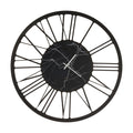 Arti & Mestieri Orologio da parete Big Ø 90 cm. inserto effetto marmo