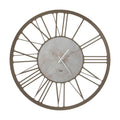 Arti & Mestieri Orologio da parete Big Ø 90 cm. inserto effetto marmo