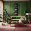 Arti & Mestieri Orologio da parete elegante Tiffany | 50 x 50 cm | 100% Made In Italy